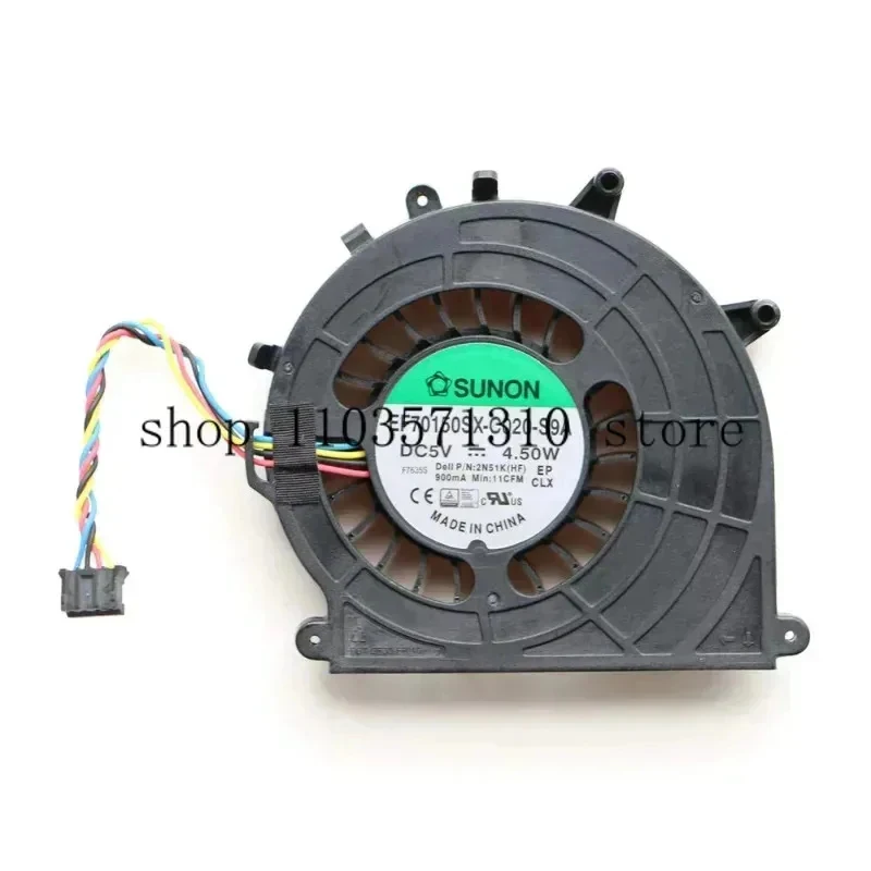 Ventilador de CPU para Dell Optiplex 3020 3020m 9020 9020m 3040 3040M 3046 3050 3060 5040M 5060M 7040M, Ventilador de Refrigeración para Micro Sistemas JMzm
