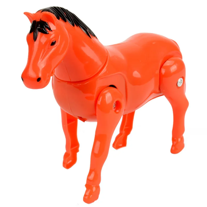 لعبة الحنين الطفولة الإبداعية الكهربائية محاكاة سحب طحن الحصان لعبة مضحك التفاعلية الحصان المشي سحب طحن