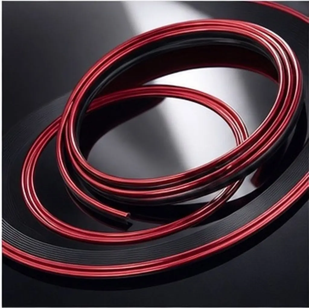 5M Super Flexible Car Interior Decoration Strip Prevent Dust in Gaps Tight Corner Installation No Damage to Surface Auto Trim