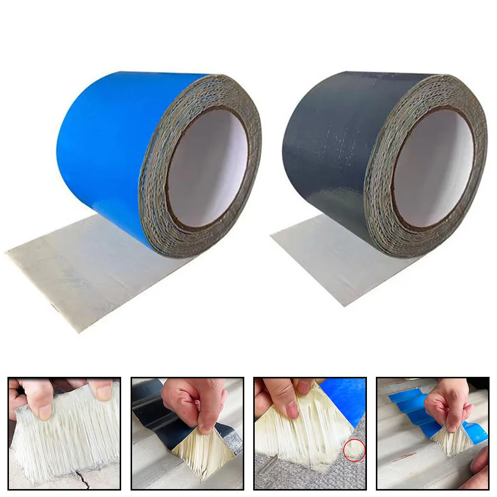 10CMx5M Waterproof Tape Butyl Sealing Tape Roof Repair Sealed Adhesive Sealant High Low-temperature Resistance Tape