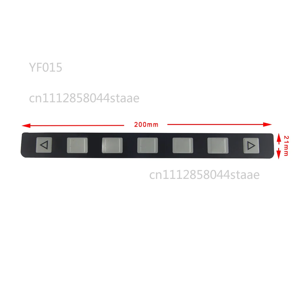 For FANUC 7 Keypad A98L-0001-0519 Membrane Keypad A98L00010519 Protective Film 200*21mm