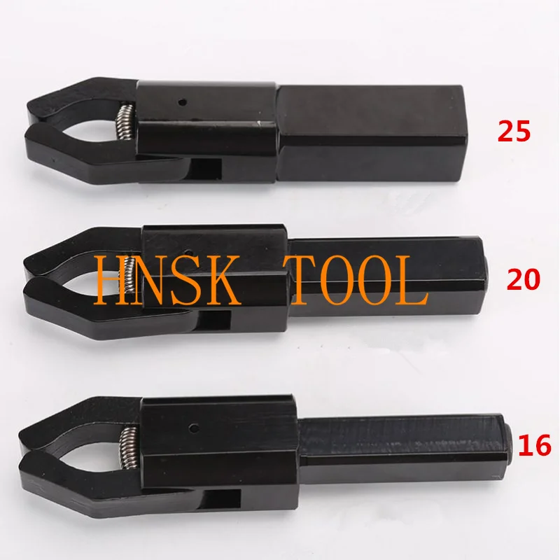 Neue 1PCS CNC Drehmaschine Puller CNC Automatische Drehmaschine Feeder/Abzieher Runde Griff Quadratischen Griff 16*16mm 20*20mm 25*25mm – Detail 4