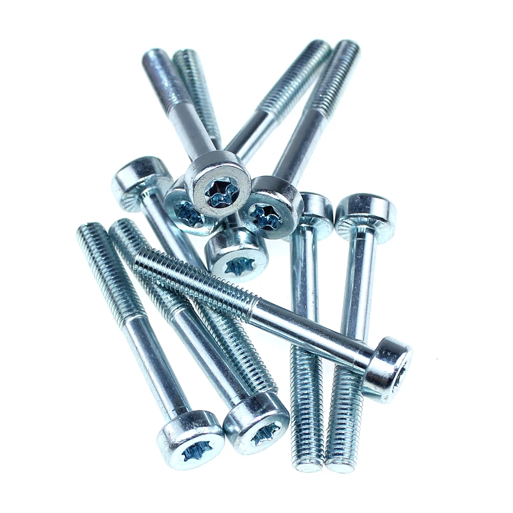 Splines Screw M5 x 40 x 25 For Stihl FH75 FH-KM FS160 FS180 FS220 FS290 HL73 HL75 HL-KM 048 050 051 064 066 MS640 MS650 MS660