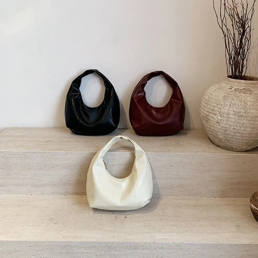 أزياء بو نسج حقيبة حمراء مبطن نمط بو الجلود حقيبة يد عصرية محفظة تحت الإبط حقيبة الهاتف المحمول #1