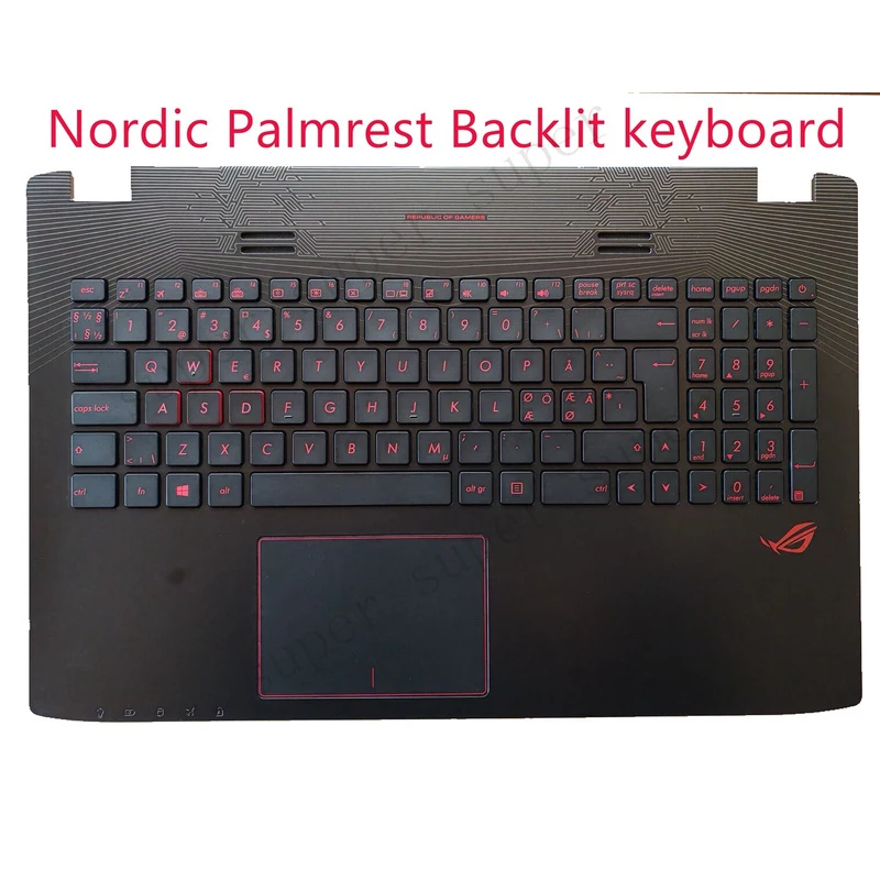 

SSS+ Nordic Palmrest Backlit keyboard for Asus GL552V/GL552VL/GL552VW/GL552VX/GL552JX