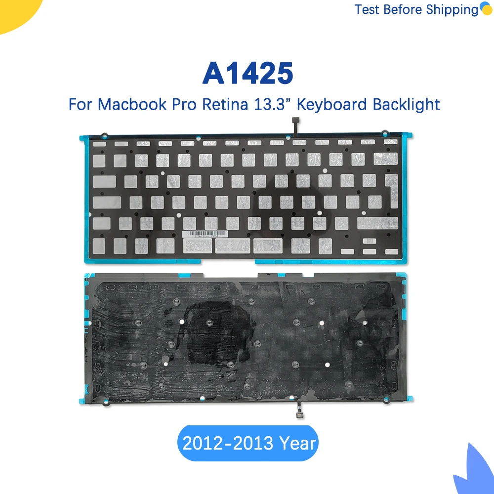 

Laptop US A1425 Keyboard Backlight Late 2012 Early 2013 For Macbook Pro A1425 US Keyboard Backlit Replacement Repair MD212 ME662