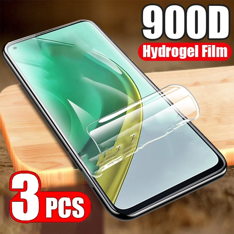3 szt. Folia hydrożelowa do Huawei Honor Win GT Pro X5c Plus X6c X7c X7d 4G 5G X8c X8d X9d X60 GT X70 X70i…