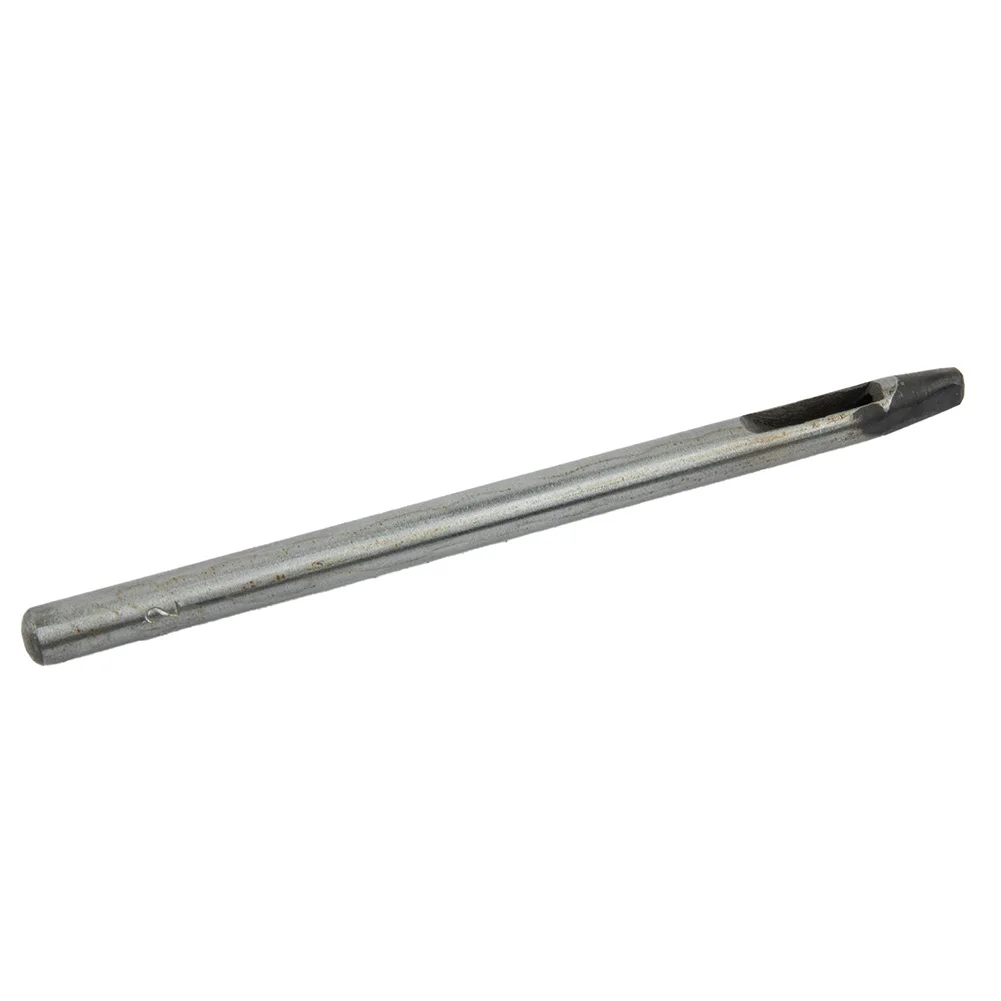 Hand Tools Punch Hole Punch Hollow Punch 2mm Hole Width Belt Watch Band For Soft Materials Oval Shape Silver Brand New