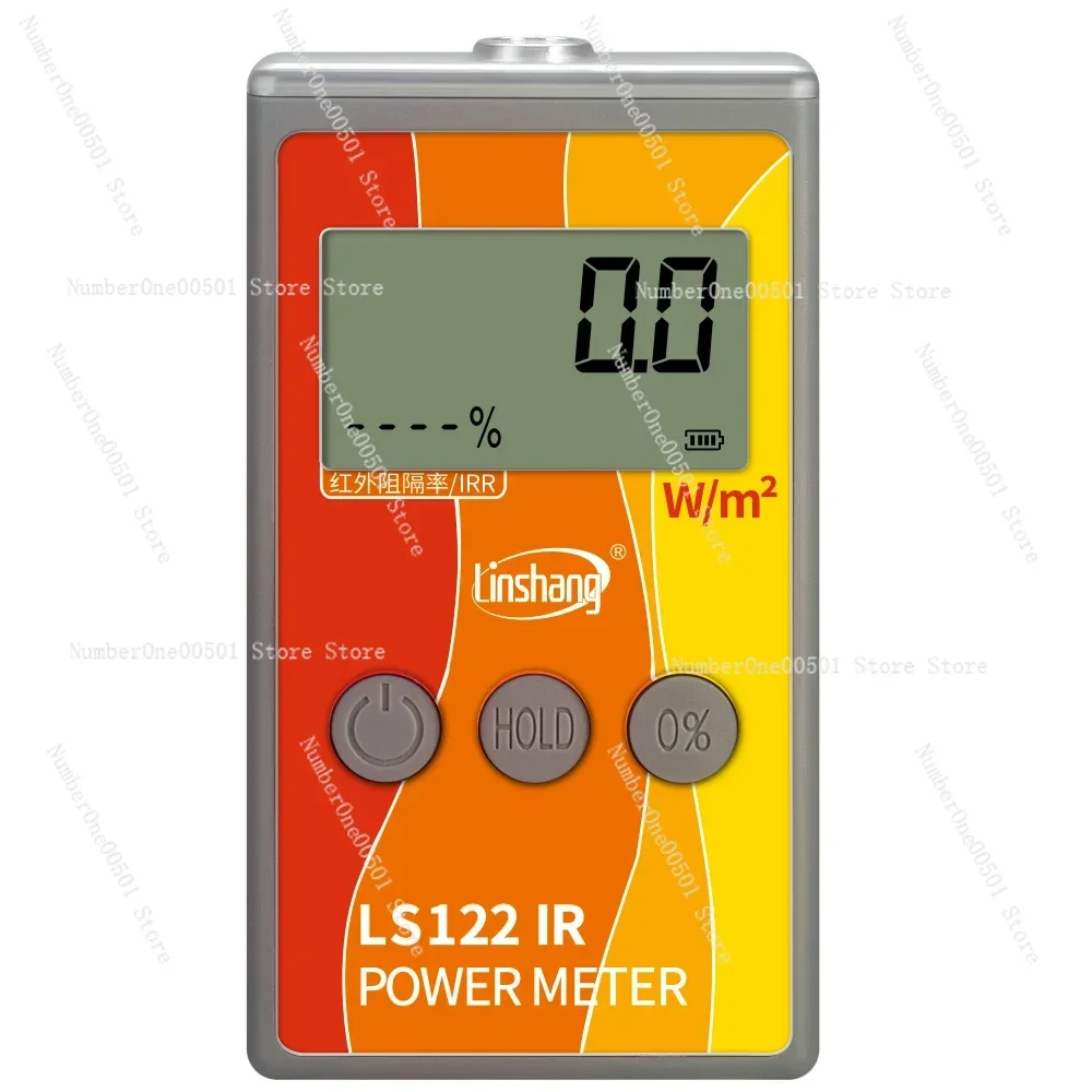 LS122 1400nm IR Infrared Radiometer Radiation IR Intensity Rejection Rate Measurement Solar Film Tester Window Tint Meter