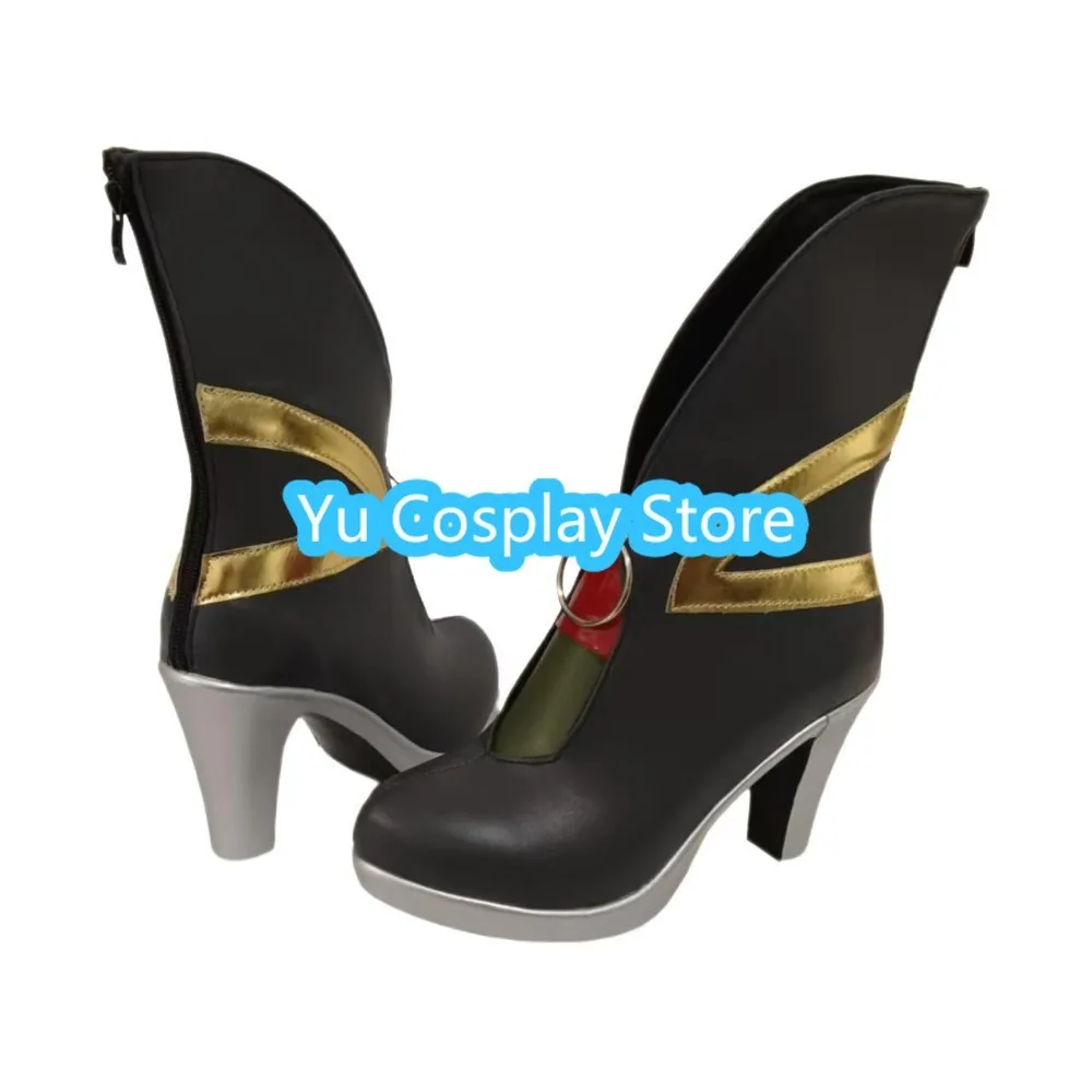 متجر يو التأثيري شرف الملوك Gongsun Li Wushuang الجلد تأثيري أحذية أنيمي تأثيري أحذية أزياء الهالوين الدعائم