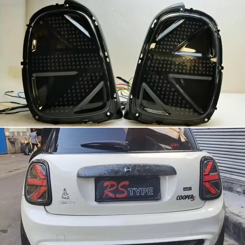 

Car Styling Tail Lights Taillight For Mini F55 F56 F57 Cooper Rear Lamp + Dynamic Turn Signal + Reverse + Brake LED