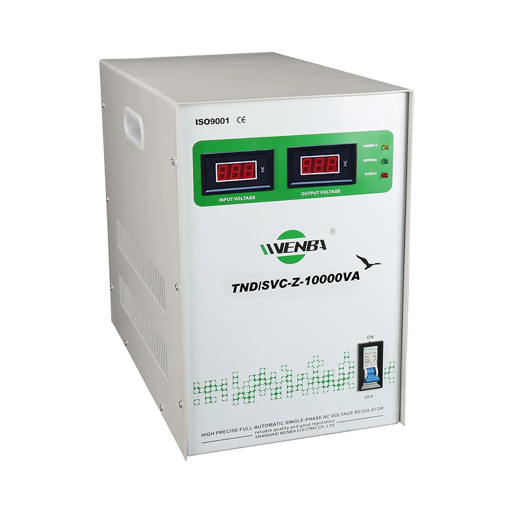 10KVA 10000VA AVR regolatore di tensione automatico AC monofase 110V 220V 10KW 10000W stabilizzatore di tensione per tutta la casa