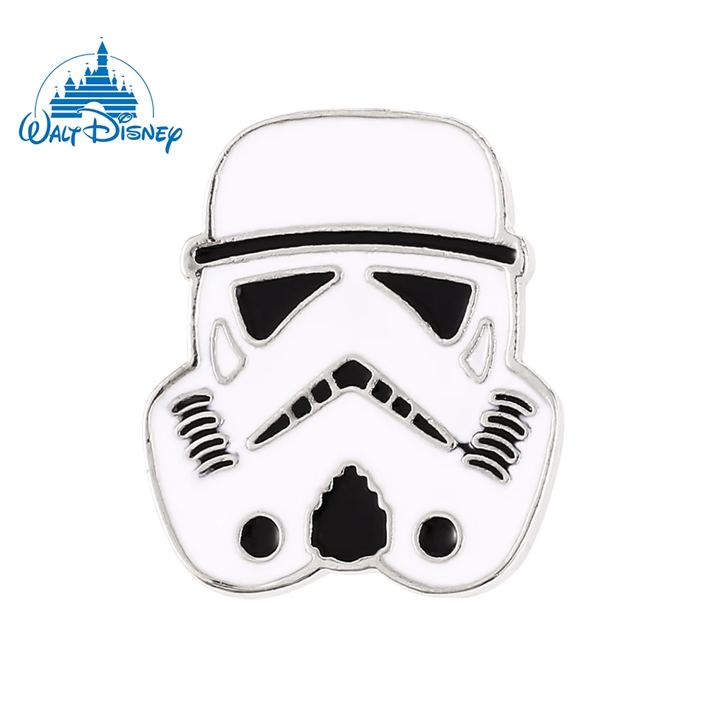 Disney Classic Sci-Fi Movie Star Wars Enamel Brooch The Storm Troops Fashion Lapel Pins For Clothes Metal Badge For Backpack