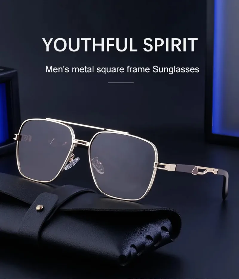 

Sunglasses For Men Square Trending Vintage Glasses Outdoor Designer Sunglasses New Summer Accessories Gafas Oculos Lentes De Sol