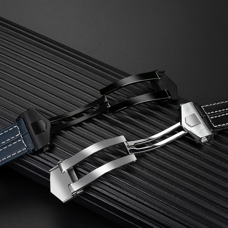 Ремешок для часов из натуральной кожи, 22 мм