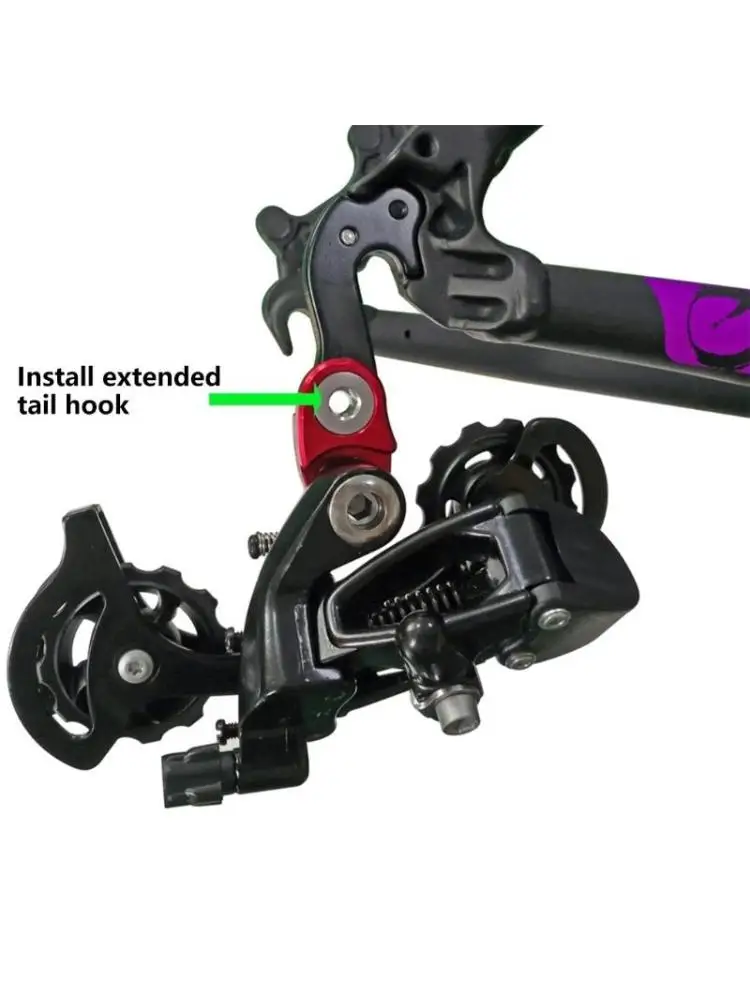 

Bicycles Rear Derailleur Screws Bike Rear Derailleur Hanger Bolt Tail Hook Screw 13.8mm Length Bike Derailleur Bolts