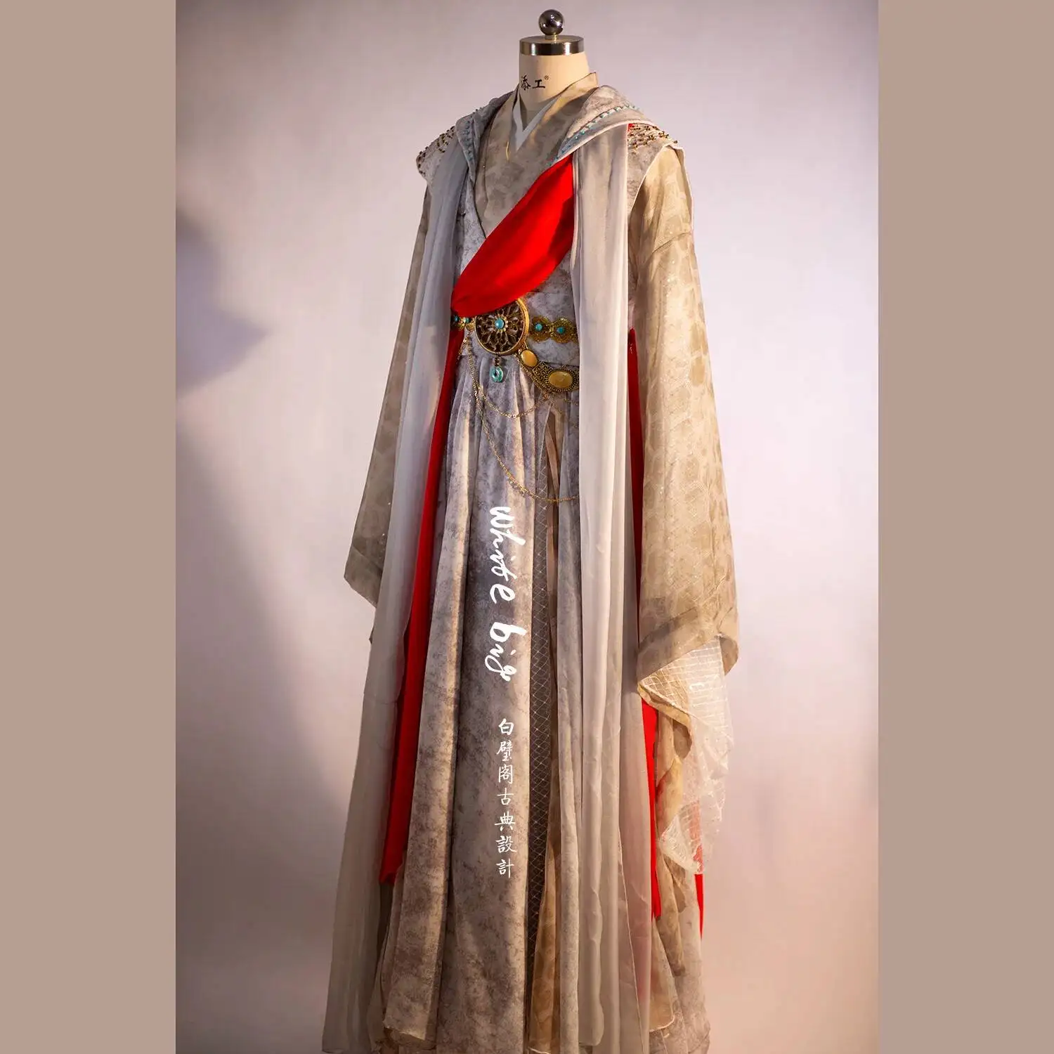 Halloween Water Dragon. Sings|Tang Lici Tang Fox Cosplay Costume Luo Yunxi Imitation Makeup Douyin Kuaishou Performance Outfit