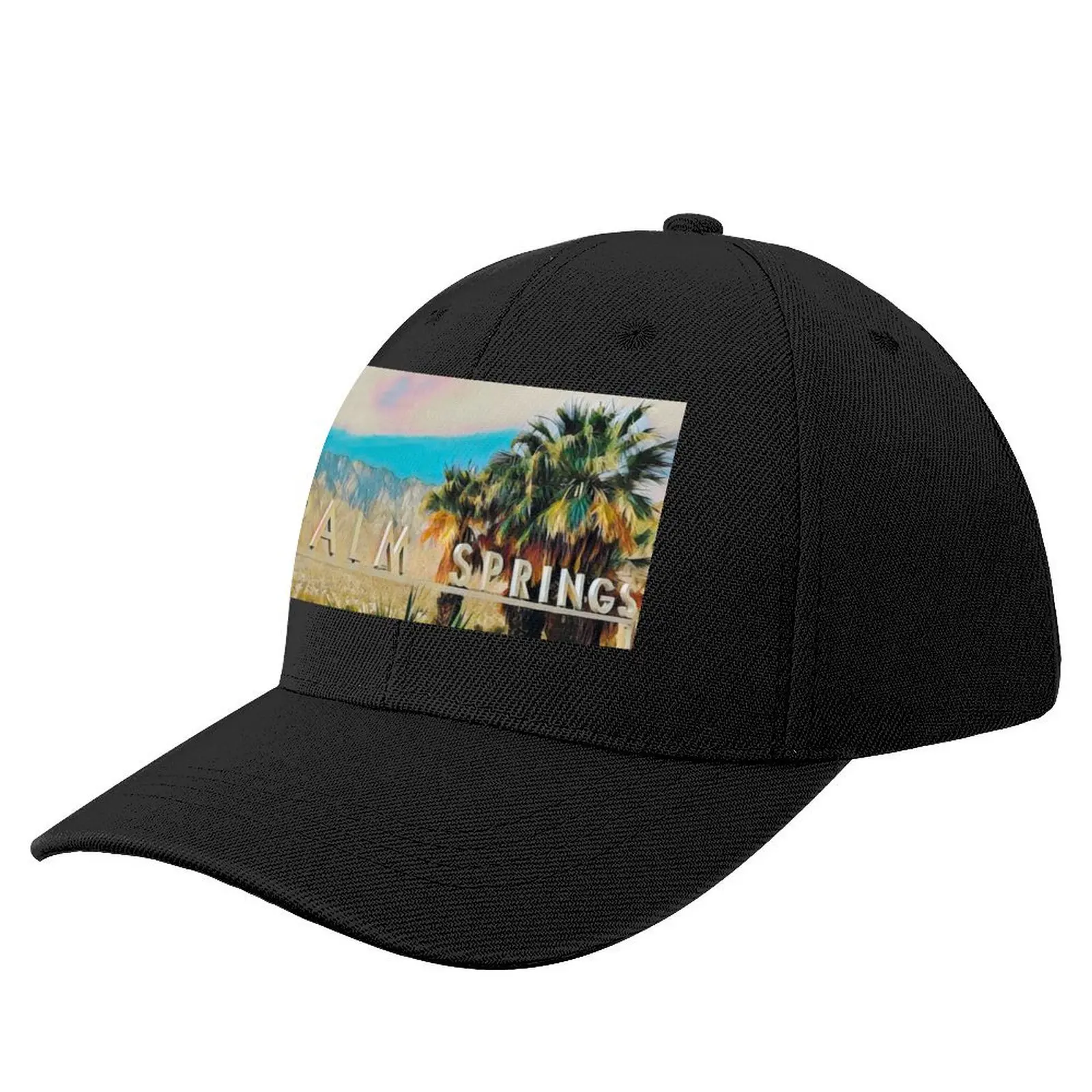 Palm Springs Sign Baseball Cap New Hat summer hat Women's Hats Men's