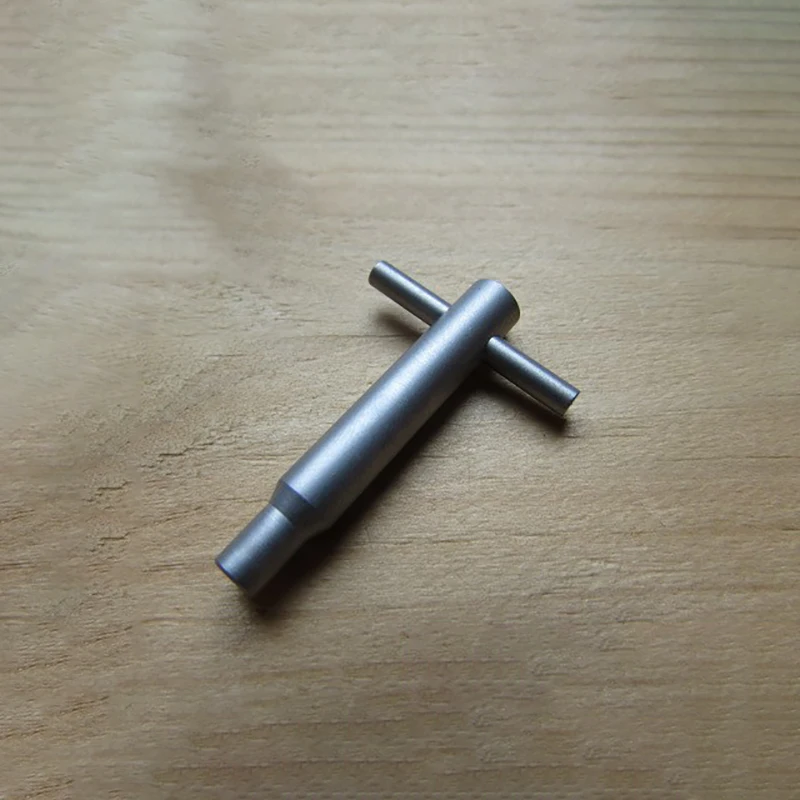 Imagem -03 - Titanium Alloy Knife Handle Parafusos Chave de Fenda para Original Microtech mt Halo5 Halov Faça Você Mesmo Fazendo Reparação Acessório Parte