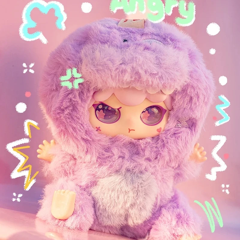 Kimipapa Animal Series Mystery Plush Blind Box  Bag Plush Doll Figure Cute Collectible Gift Bag Charm Ornament Handmade Souvenir