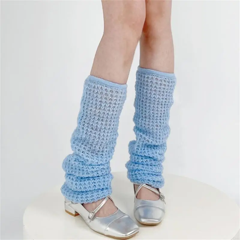 195E الجوف الفطائر متماسكة تدفئة الساق الشارع الشهير للنساء الجمالية مترهل فضفاض الساق يغطي جوارب طويلة الشارع الشهير #2