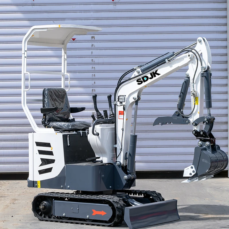 China SDJK Mini Excavator Manufacturer mini digger excavator mini excavator 1 ton 1.2 ton for sale