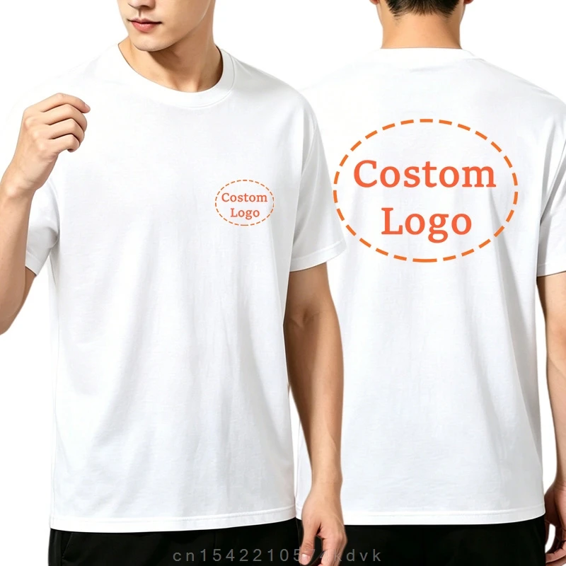 Camiseta personalizada DIY, añade tu logotipo, 100% algodón, tallas M-8XL, nueva en tops, camisetas, scalextric, elden