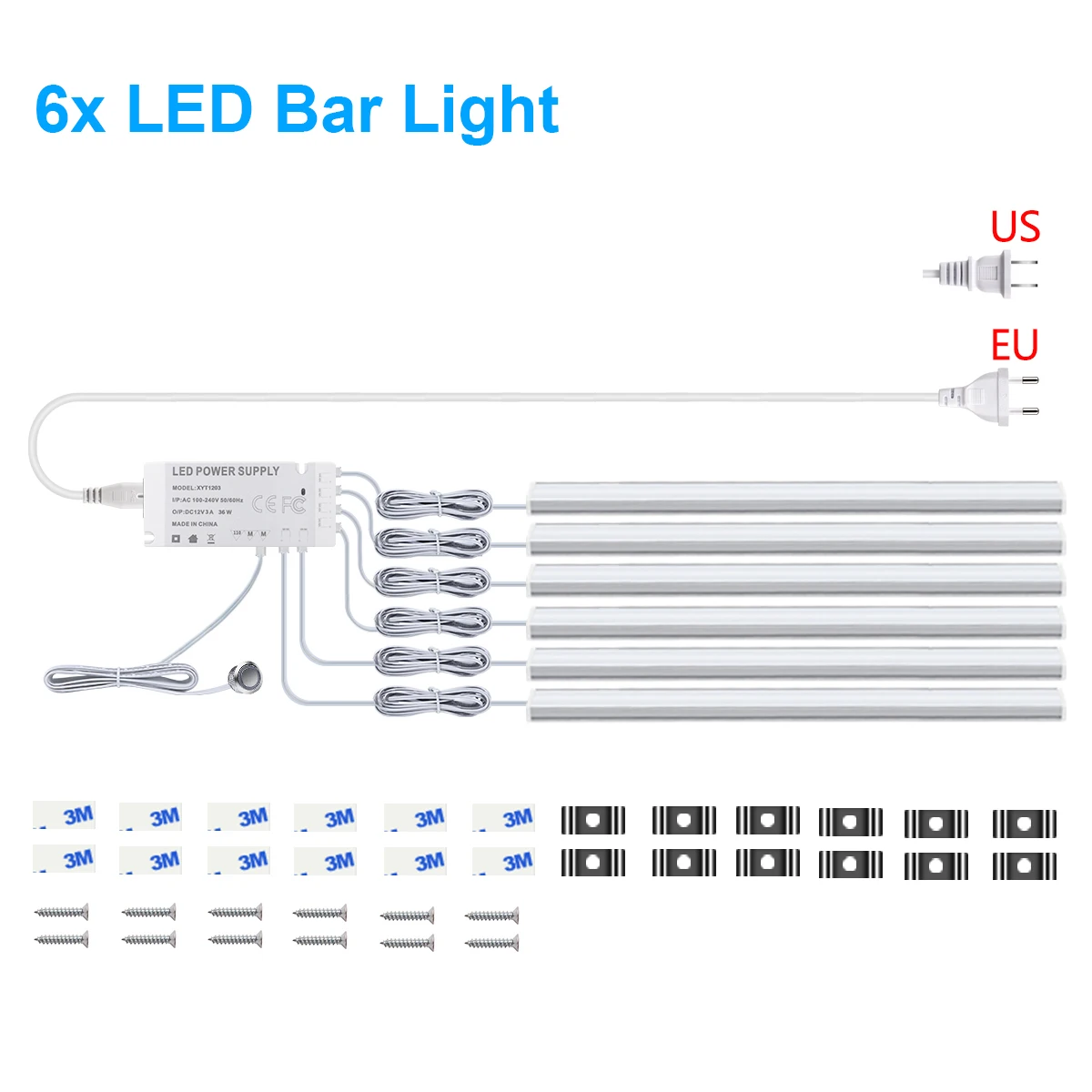6Pcs LED Light