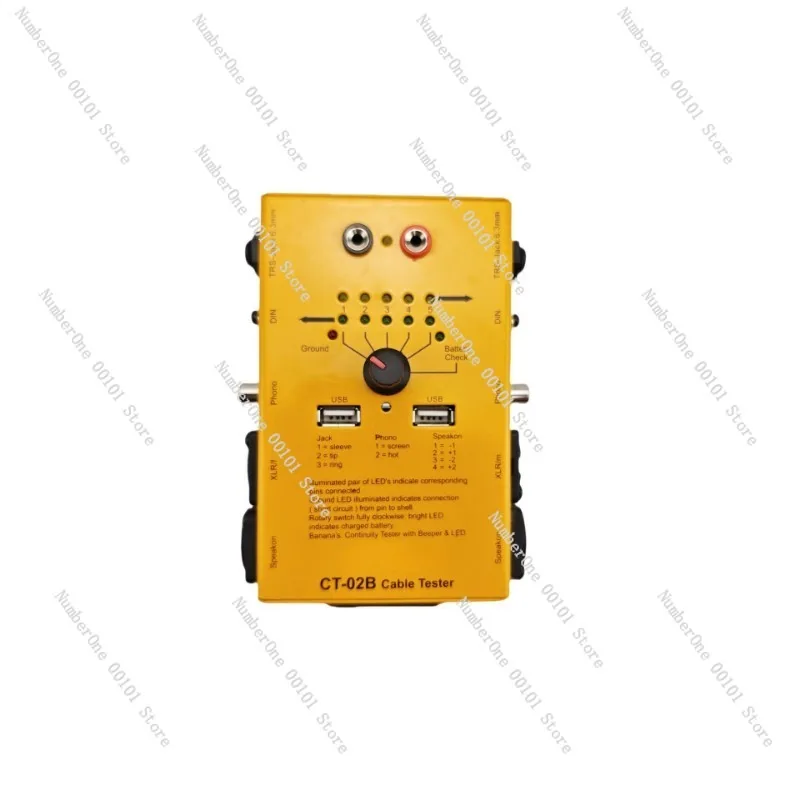 Multifunctional Network Cable Tester Portable Wire Tracker For Ethernet Cable Telephone Line Engineering Wiring Testing Tool