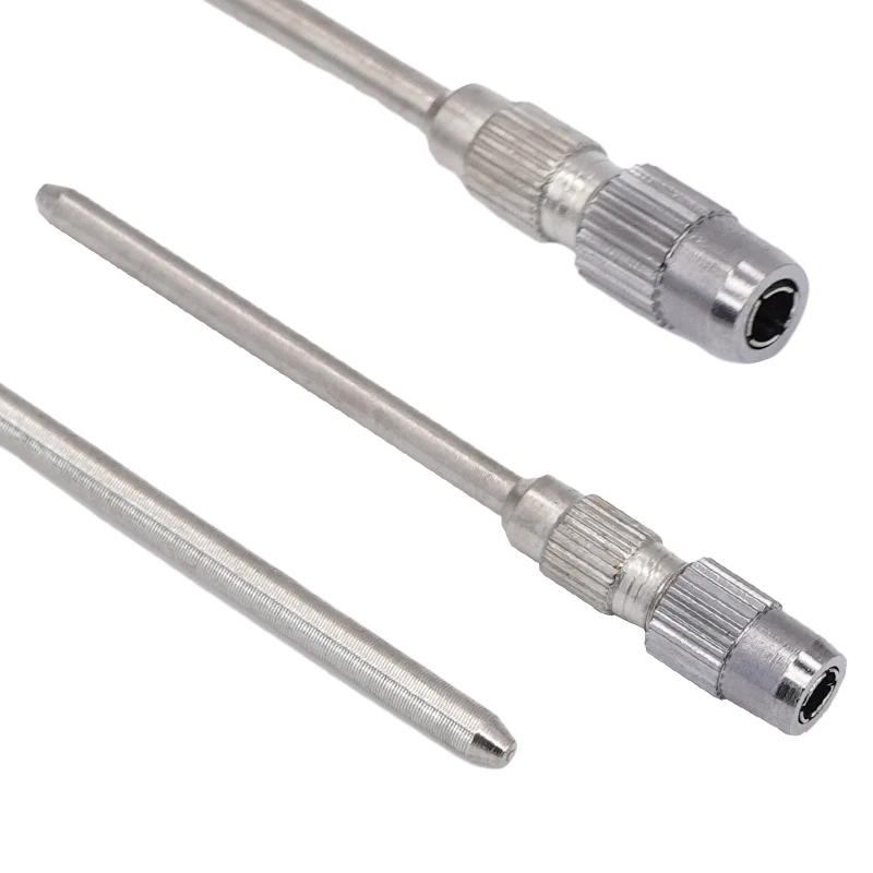 2pcs Dental Drill Bur Adapter Converter 2.35mm To 3mm Shank Polisher Dental Adaptor