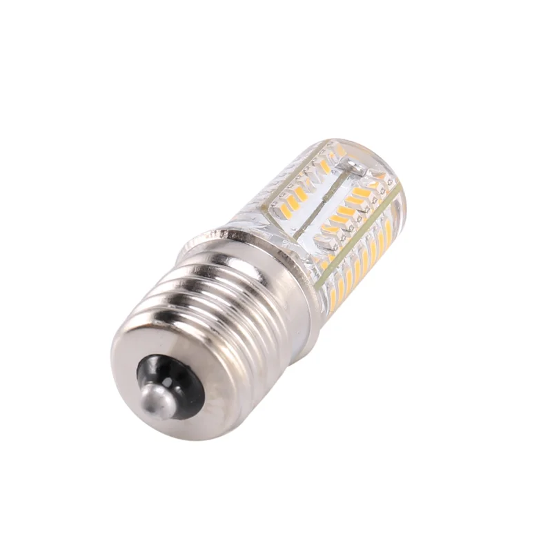 AFOURT-10X E17 Soket 5W 64 Bohlam Lampu LED 3014 SMD Lampu Putih Hangat AC 110V-220V