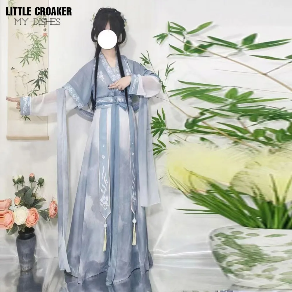 

Традиционный Женский костюм Hanfu Ancientl, костюм для косплея