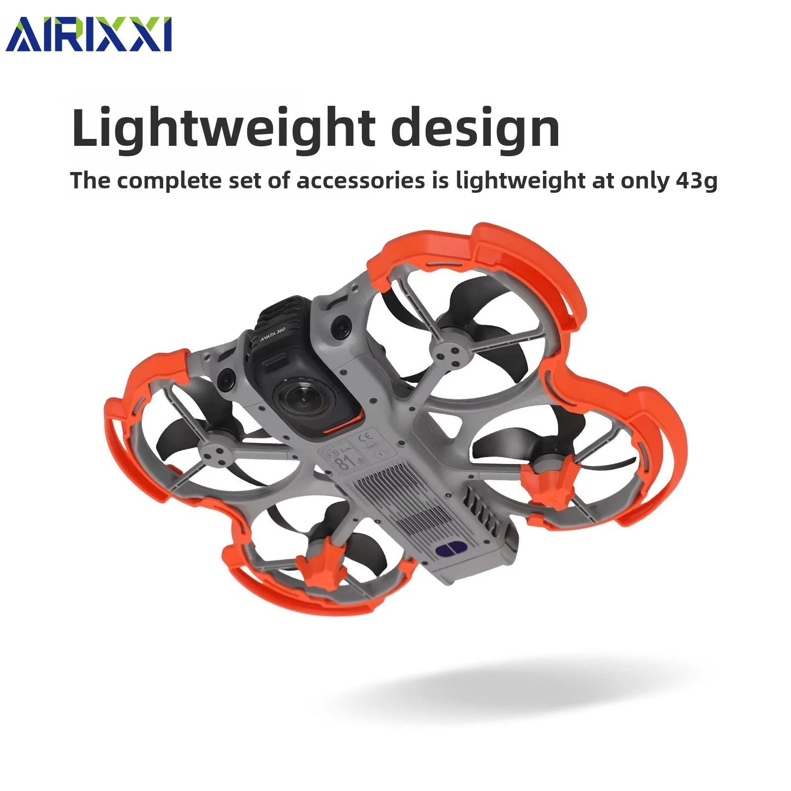 

Airixxi Propeller Guard For Dji Avata 360 Drone Bumper Rings Anti-drop Protection Cover For DJI Drone Accessories Repair Parts