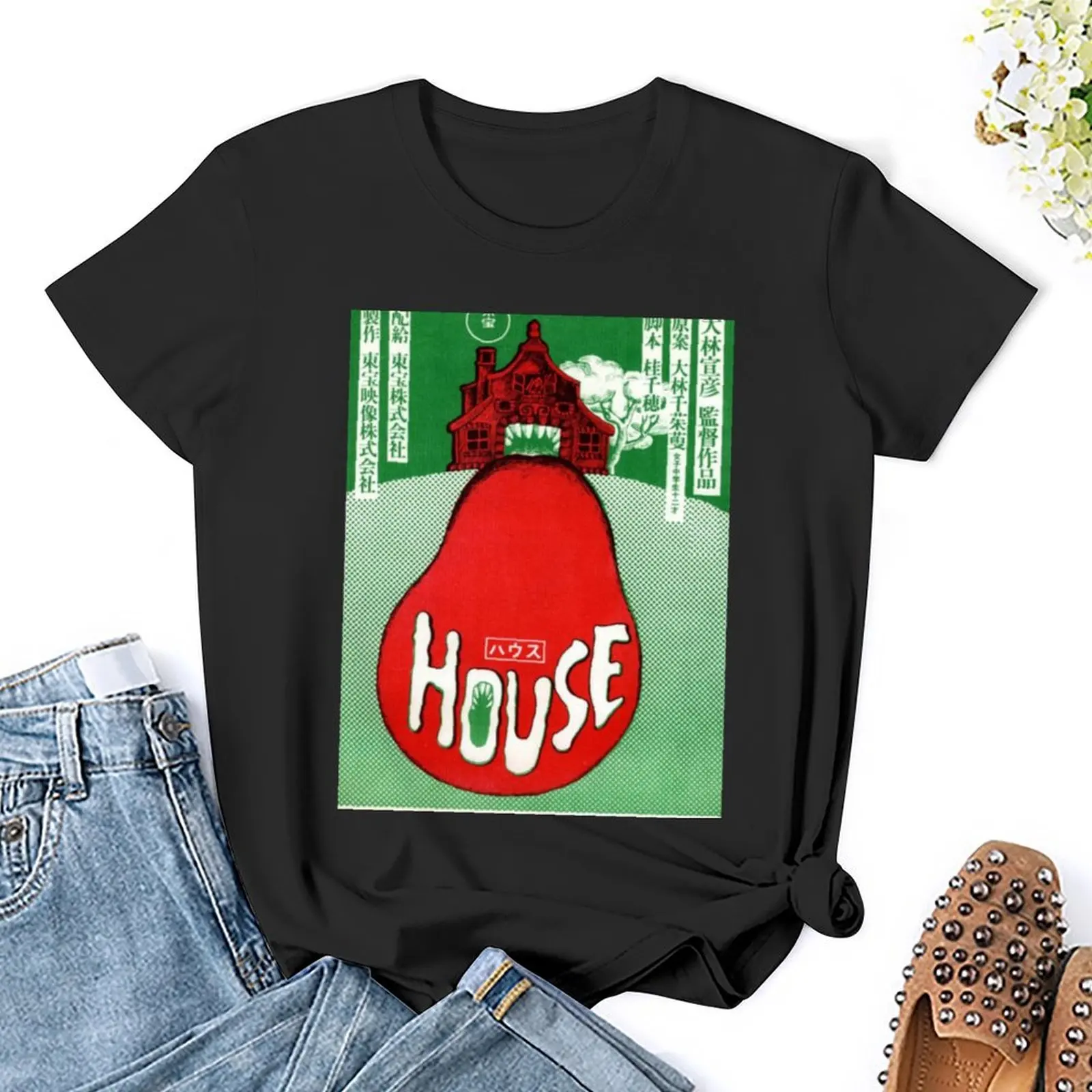 House japanese poster T-Shirt tees cute clothes womans clothing