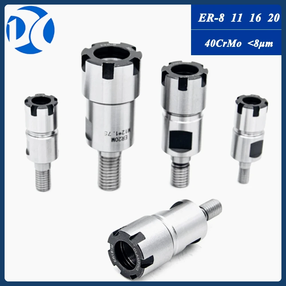 ER8 ER11 ER16 ER20 M6 M8 M10 M12 Thread Cutter Head Cutting Tool Extension Bar CNC Lathe Machine Milling