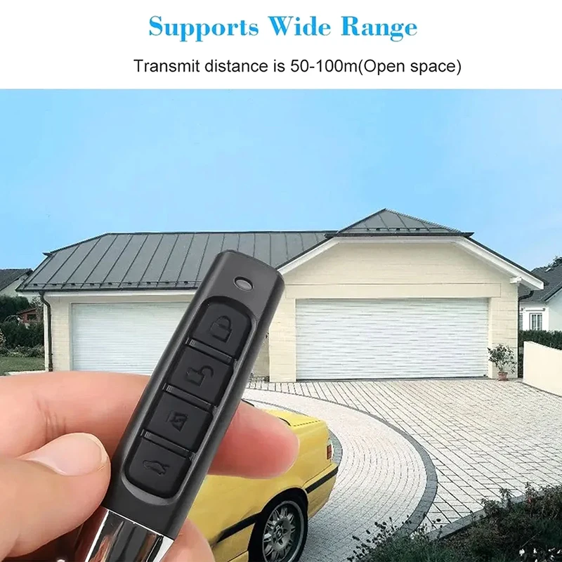 433MHZ 433.92mhz Remote Control Garage Gate Door Opener Remote Control Duplicator Clone Learning Rolling Code Car Key