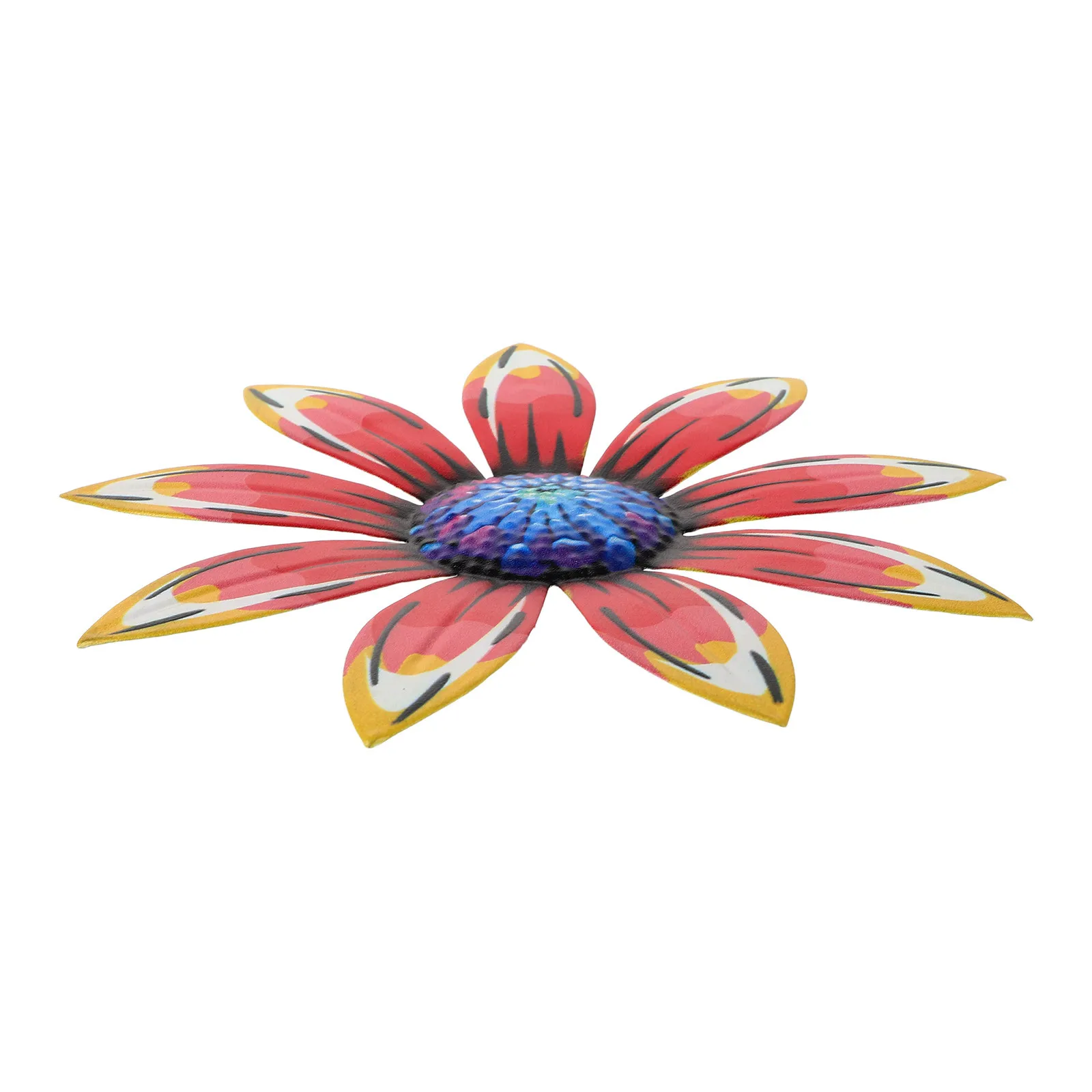 

Metal Flower Wall Art Iron Flower Sculpture Living Room Bedroom Garden Patio Fence Wall Decoration Metal Flowers