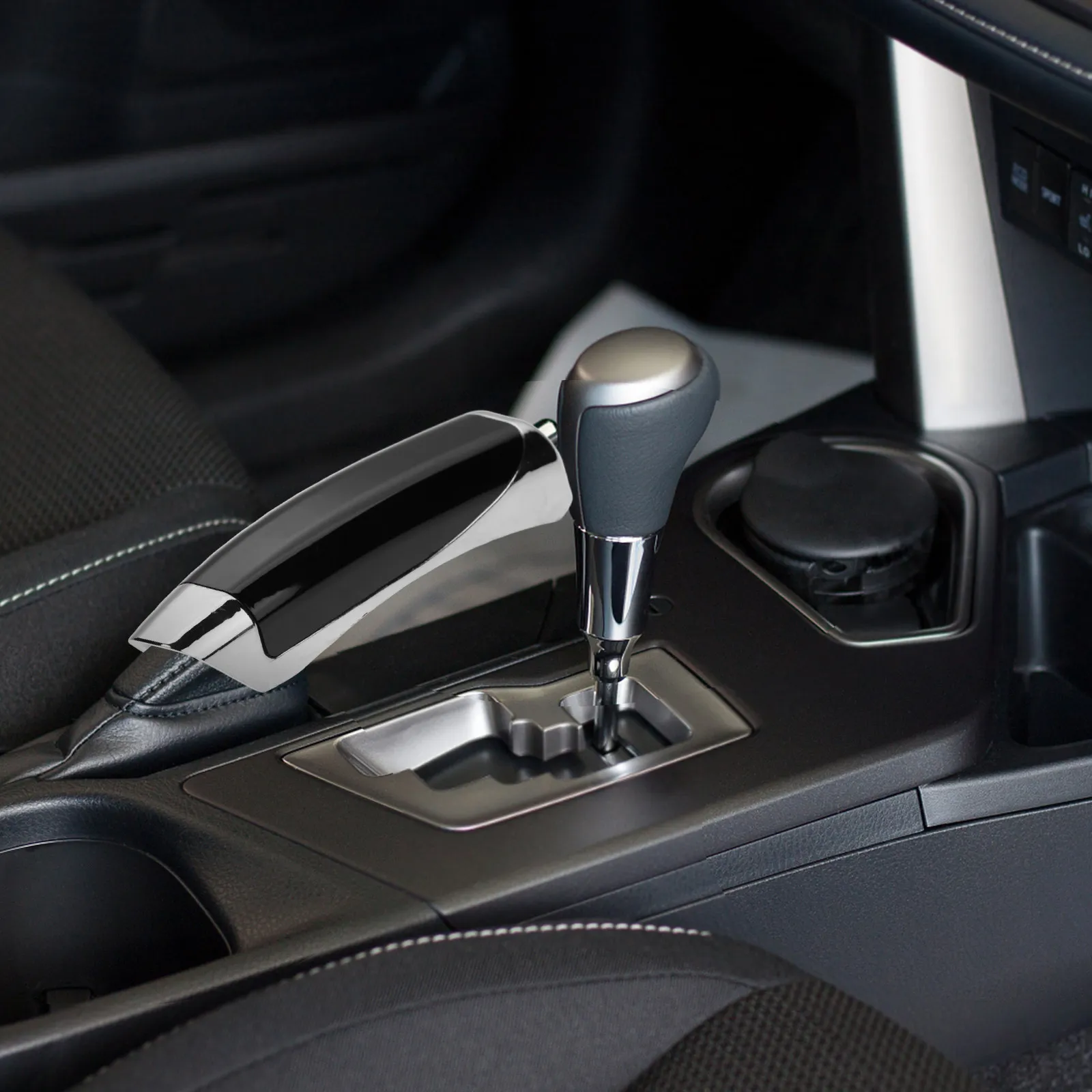 

Car Handbrake Cover Decorative Protective Sleeve Anti-Slip Brake Lever Cover Car Accessories Interior Parts Lever Protector