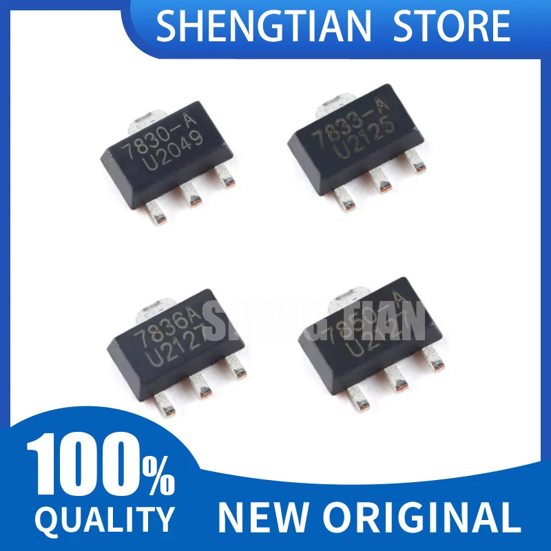 20PCS HT7133 HT7333 HT7350 HT7530 HT7533 HT7833 HT7830 SOT-89 new and original