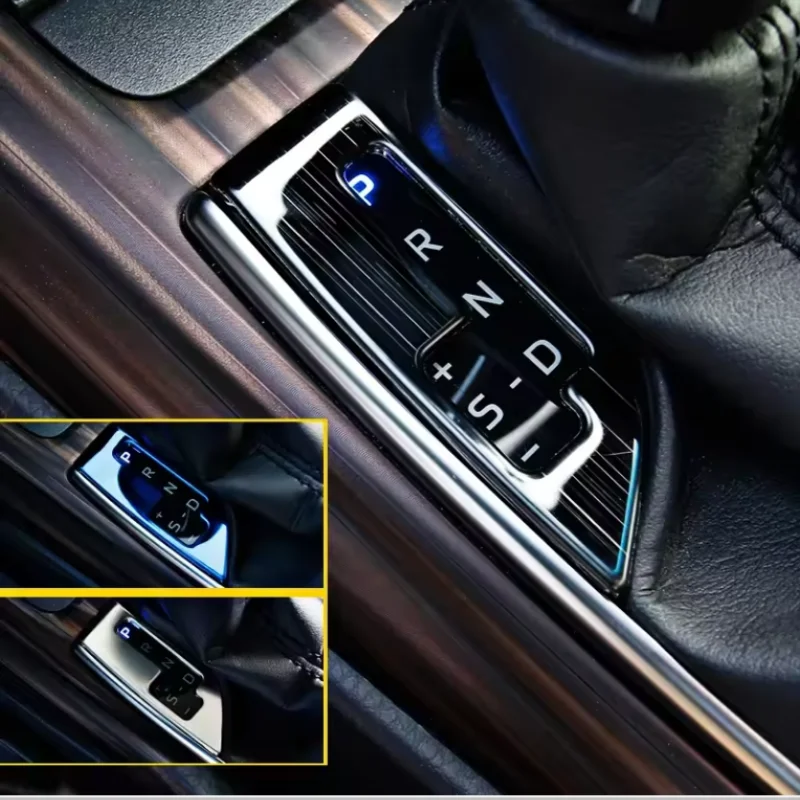 LHD For Toyota Camry XV70 70 2018 - 2023 Aluminum Car Electronic Handbrake Button Panel Trim Cover Sequin Stickers