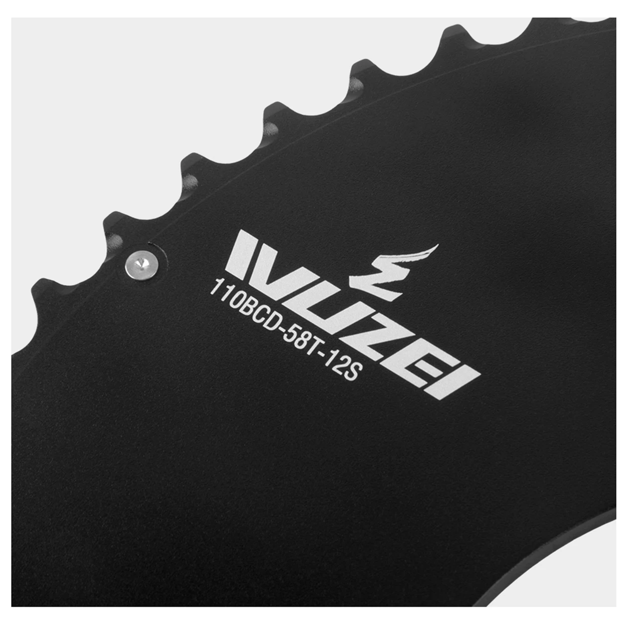 WUZEI 110BCD Rennrad Doppelkettenblatt 2x10/11/12-fach Fahrradkettenblatt 48T/33T 58T/44T Krone für Shimano 105 Ultegra R8000 – Detail 18
