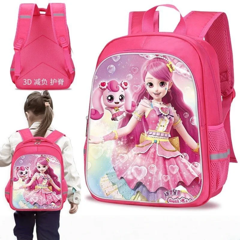 

In Stock Catch!Teenieping Backpack Student Computer Storage Bag Anime Cute Backpack Large Capacity Waterproof Schoolbag Kid Bag