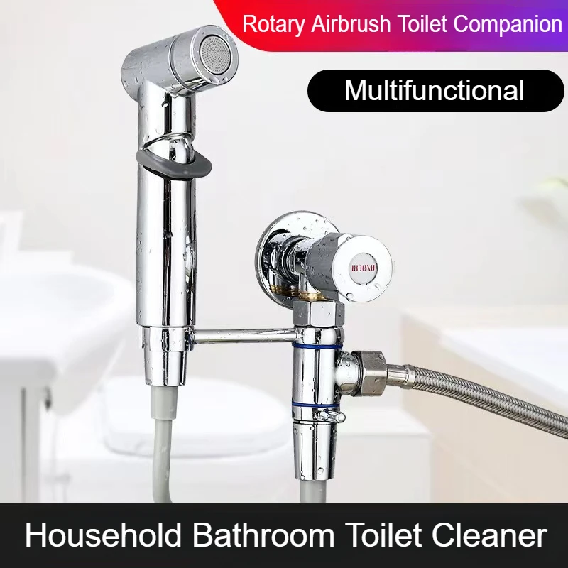 

Household Simple Toilet Companion Spray Gun Set Modern Simple Toilet Pressurized Nozzle Woman Washer Bathroom Cleaner