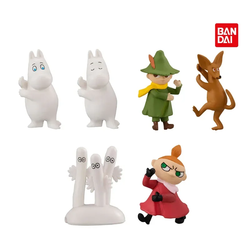 

Bandai Gachapon Toy Anime Figurine Moomintroll Hug USB Data Cable Line Ornaments Figures Children Toys Gifts