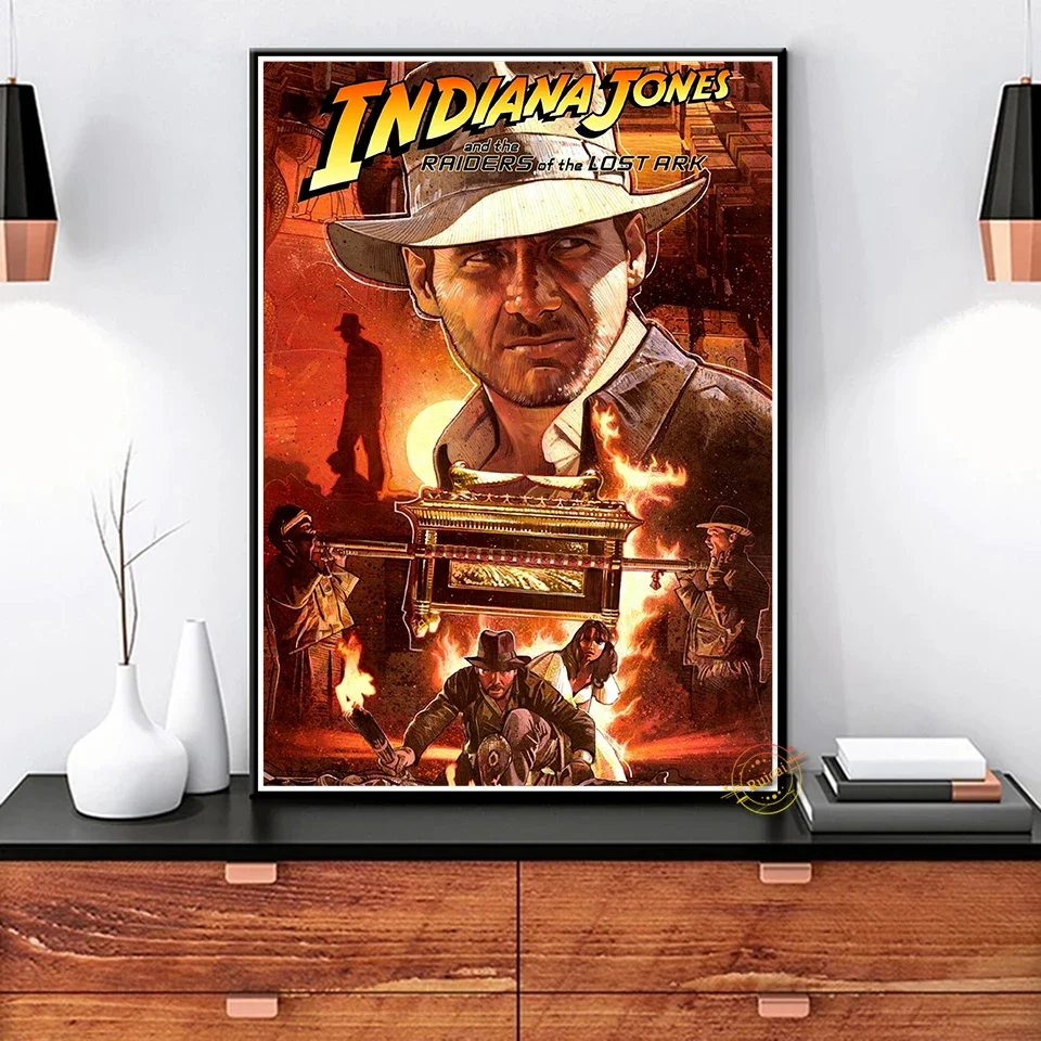 غزاة السفينة المفقودة المشارك الفيلم الكلاسيكي الرسم على لوحات القماش الجدارية الحديثة لغرفة بار ديكور #4