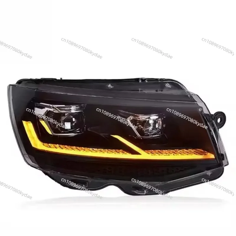 LED Lens for    Caravelle Multivan T6 Headlight Assembly Modify Daytime Running Light Turn Signal Car Accessories