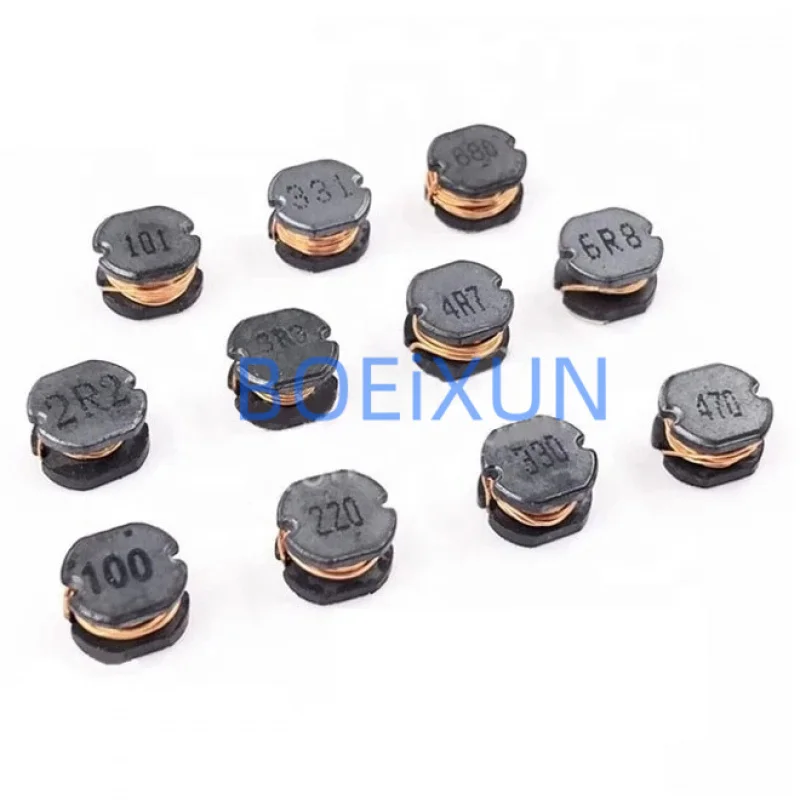 10pcs CD32/43 54 CD75 smd patch indutor de potência 10UH/4.7/100/101/221/331 470 220 indutor de enrolamento