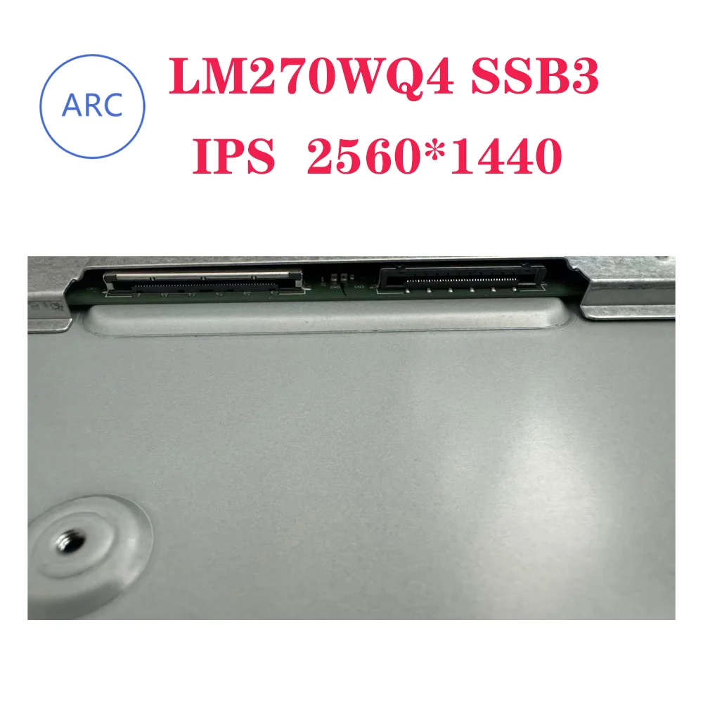 شاشة LCD أصلية جديدة مقاس 27 بوصة LM270WQ4 SSB3 QHD IPS لأجهزة Lenovo AIO 520-27ICB 27IKL LM270WQ4-SSB3 LM270WQ4(SS)(B3)