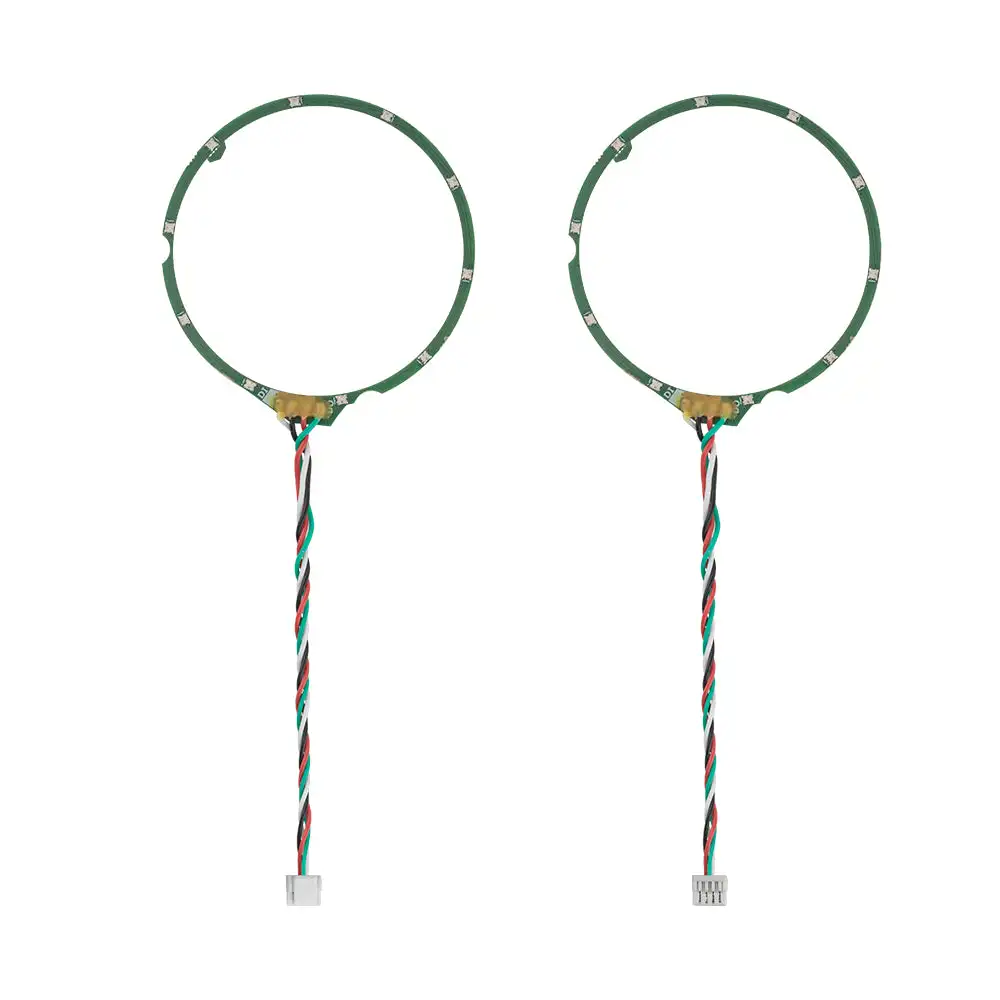 2PCS TX15 Gimbal LED Light Rings, RGB Dynamic/Static Effects, for Radiomaster Transmitter