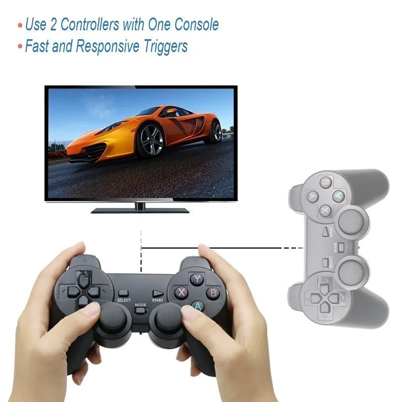 Bezprzewodowy pad do gier PC na PS3 Android telefon TV, pudełko 2.4G bezprzewodowy Joystick Joypad USB PC kontroler gier dla Xiaomi OTG inteligentny telefon